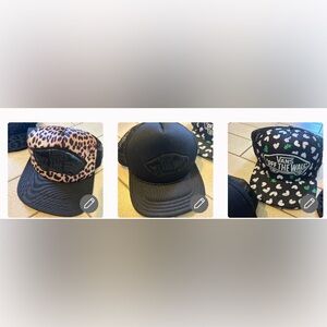 ‼️👀 3 Vans, trucker hat three pack set